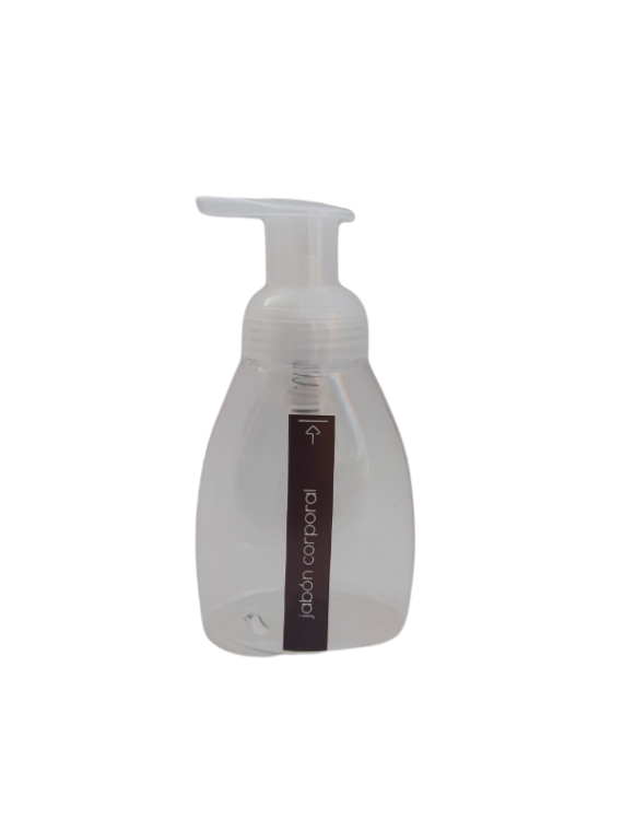 Botella foam 250 ml + válvula Geco