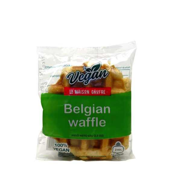Waffles belgas veganos LA MAISON GAUFRE
