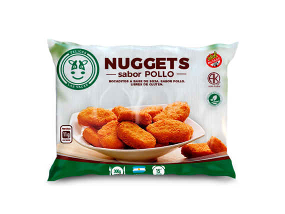 Nuggets Sabor Pollo Felices Las Vacas x 300gr