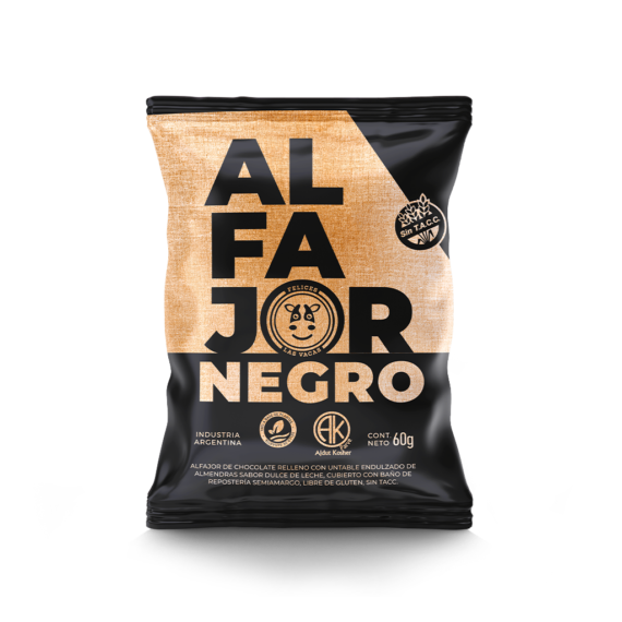 alfajor negro felices las Vacas