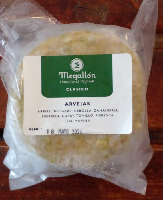 Medallones Clasicos de Arvejas x 4u Megallon