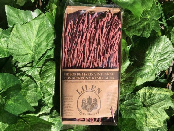 Fideos Integrales De Morron y Remolacha Lilen