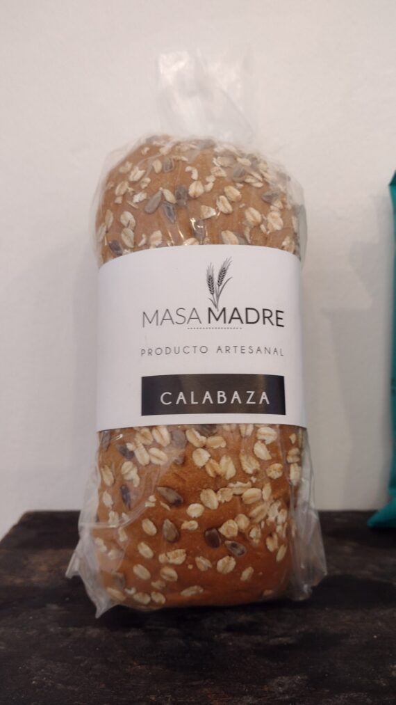 Pan Calabaza Masa Madre Producto Artesanal
