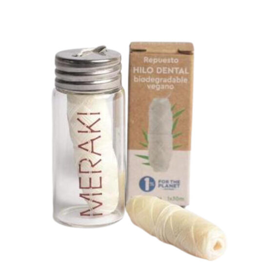 Hilo Dental Envase de Vidrio - Meraki