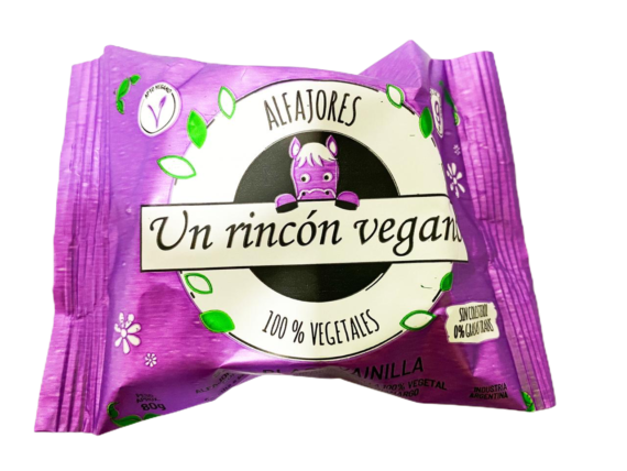 Alfajor Sabor Black Vainilla Un Rincon Vegano