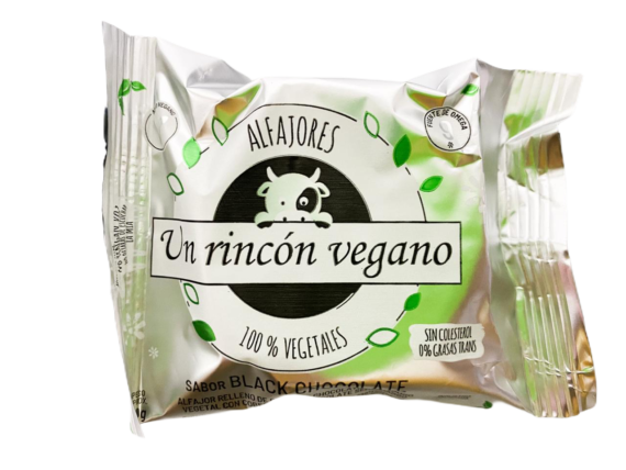 Alfajor Sabor Black Chocolate Un Rincon Vegano