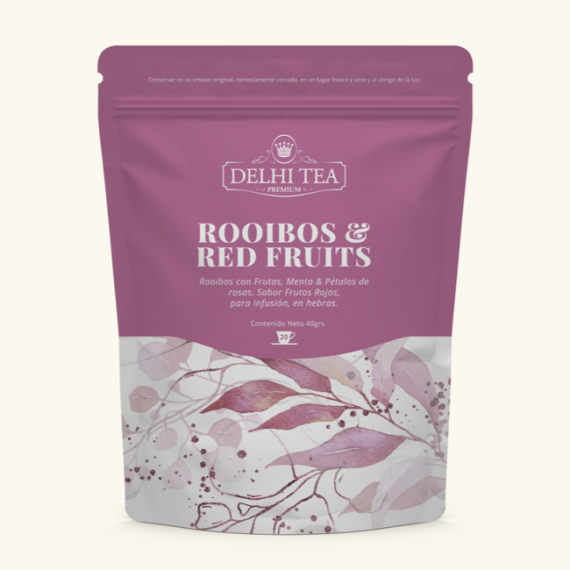 Te en Hebras Rooibos & Red Fruits Delhi Tea 40grs (B)