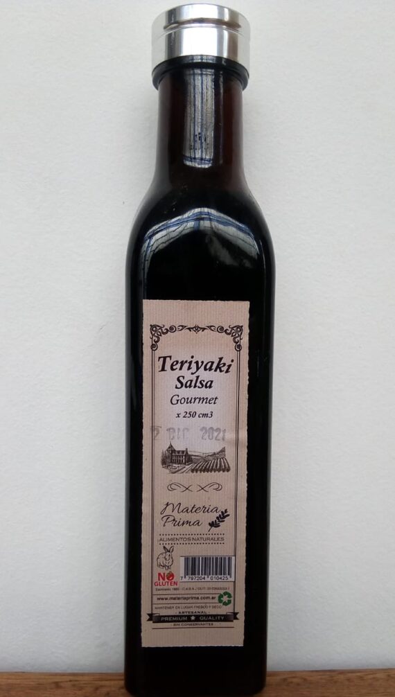 Salsa teriyaki Materia Prima 250gr