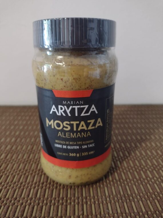 Mostaza Alemana Arytza x 360gr