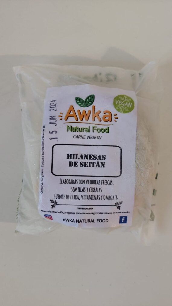 Milanesa de Seitan x 4 unidades Awka