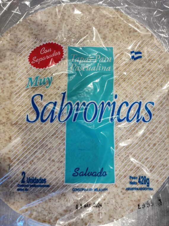 Tapa de Pascualina Salvado Vegana Muy Sabroricas