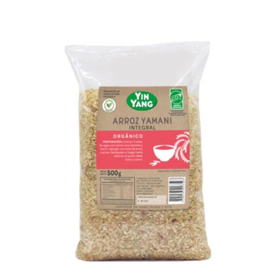 Arroz Integral Yamaní ORGANICO Yin Yang 500gr