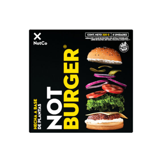 Not Burger Premium Not Co 4u X 320gr