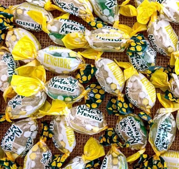 Caramelos De Jengibre y Menta