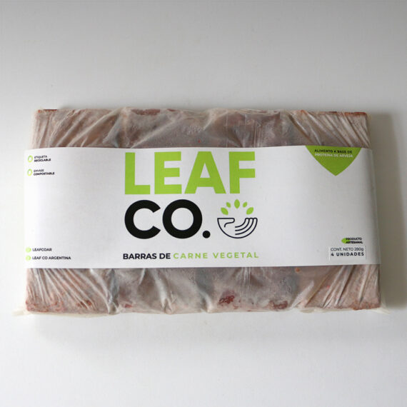 Barritas de Carne Vegetal Sabor Chorizo Leaf Co x 4u