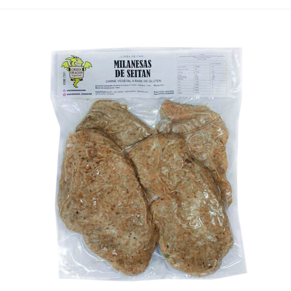 Milanesas de seitan x 4u GREEN DRAGON