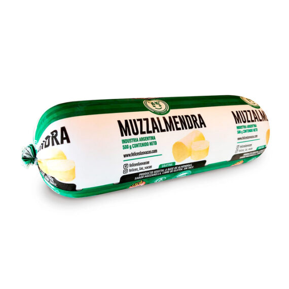 Queso Muzzalmendra Felices Las Vacas 500gr
