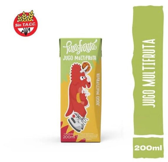 Jugo Multifruta x 250ml Pura Frutta