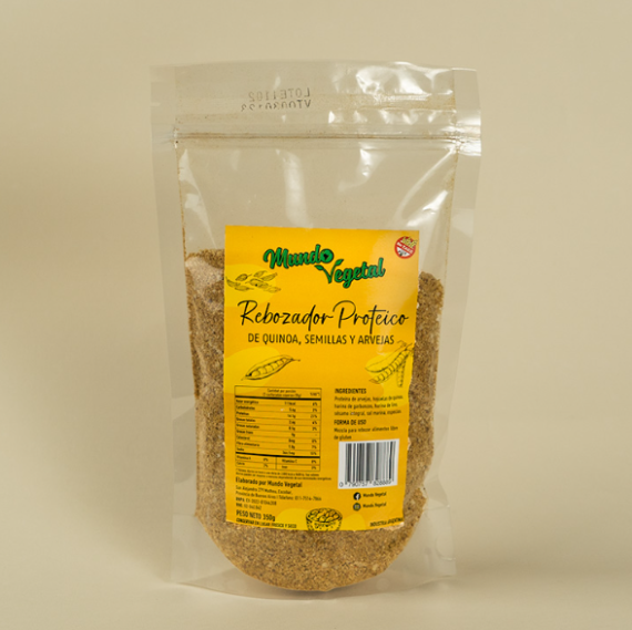 Rebozador Proteico Con Quinoa y Semillas Sin Tacc x 350gr Mundo Vegetal