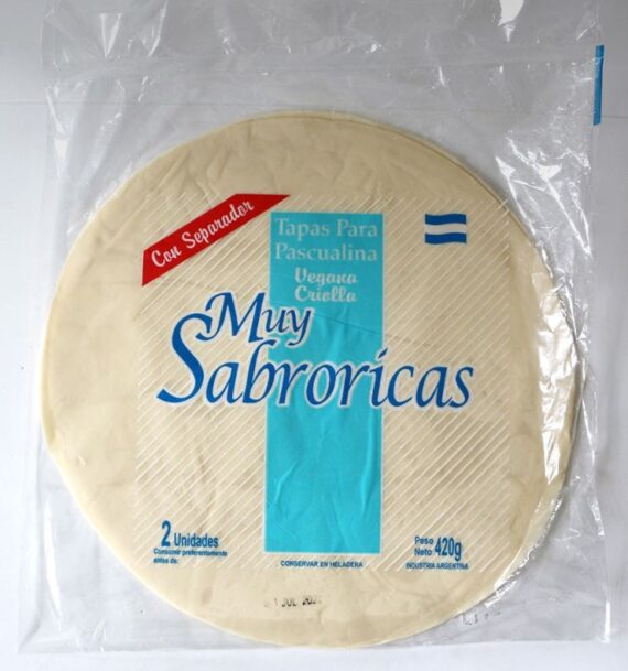 Tapa de Pascualina Criolla Vegana  Muy Sabroricas