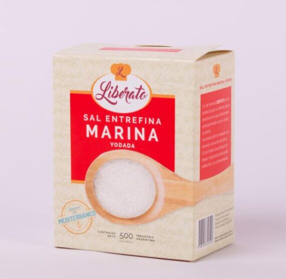 Sal Marina Entrefina Yodada Liberato 500gr