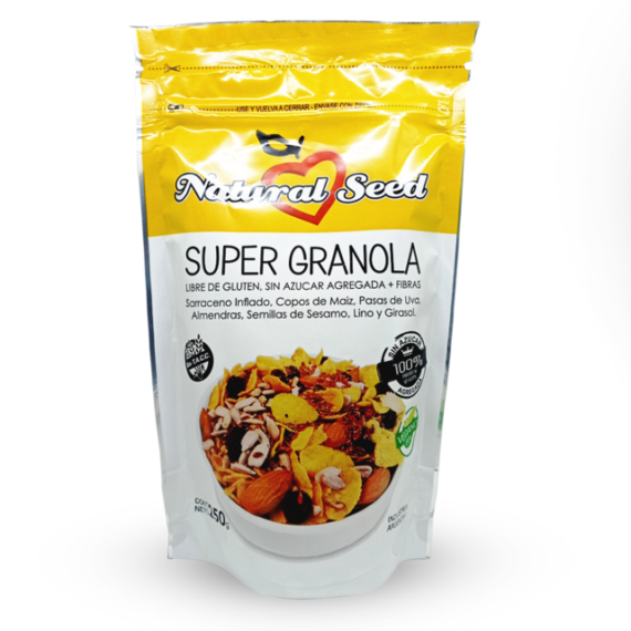 Super Granola con semillas NATURAL SEED