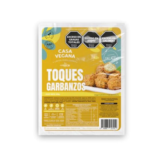 Toques de Garbanzo Casa Vegana x 400grs