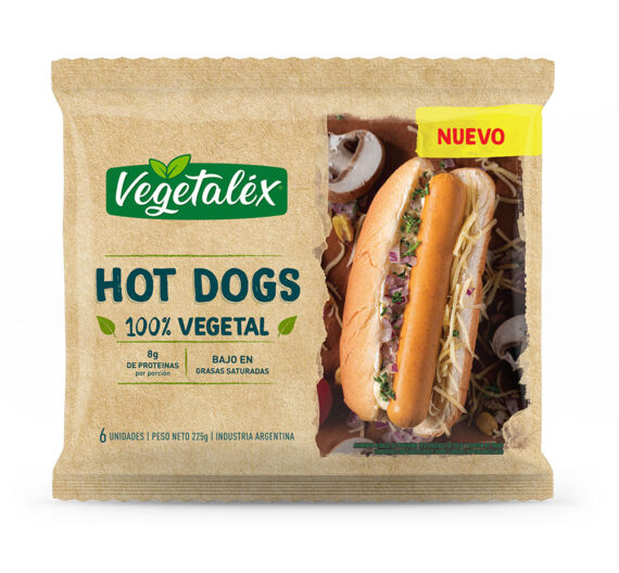 Vegetal Hot Dogs Vegetalex x 6u