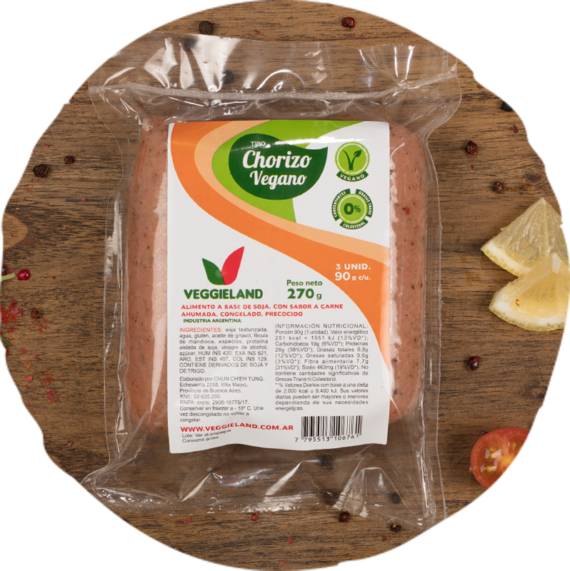 Chorizo Vegano Veggieland 270gr