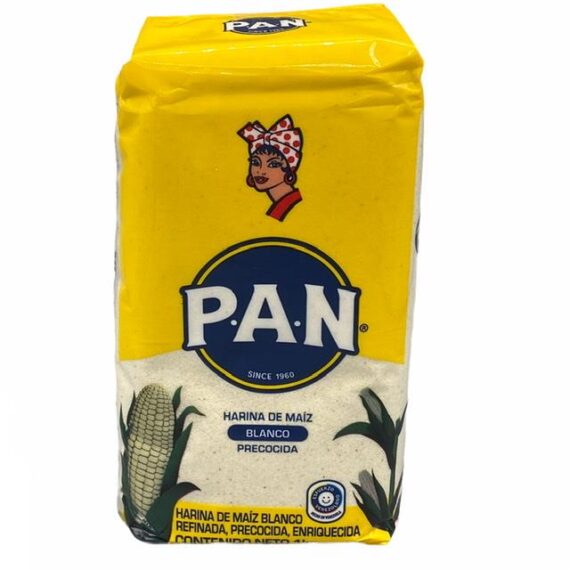 Harina de Maiz Blanco Para Arepas 1Kg PAN