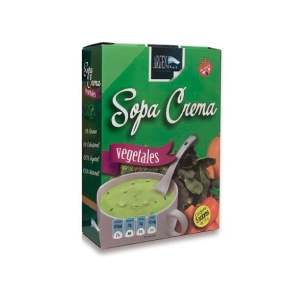 Sopa Crema de Vegetales Sin Gluten Argendiet (B)