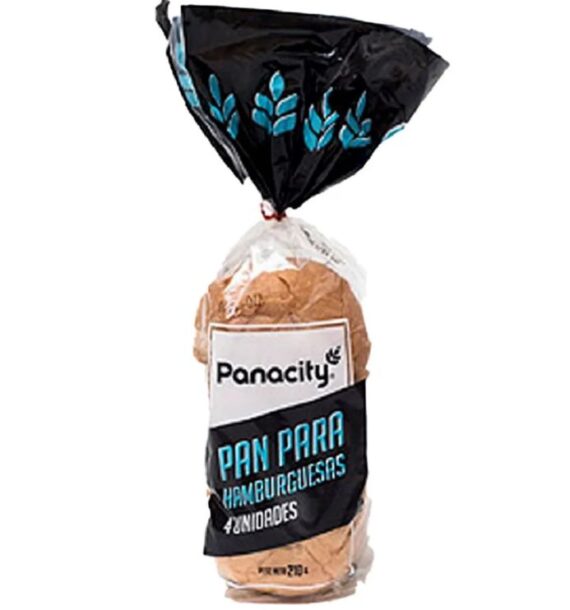 Pan de Papa Para Hamburguesas x 4u Panacity