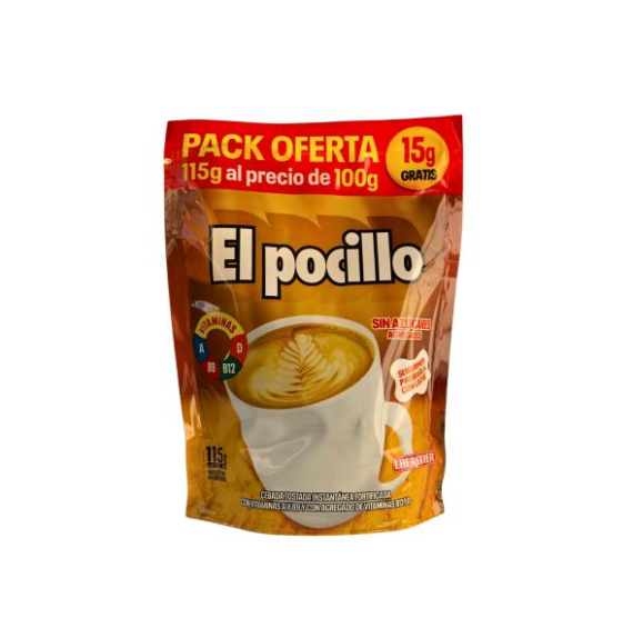 Malta Instantanea x 100gr El Pocillo