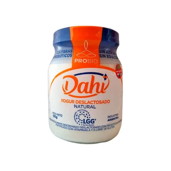 Yogurt Probio Deslactosado Sabor Natural x 190gr Dahi