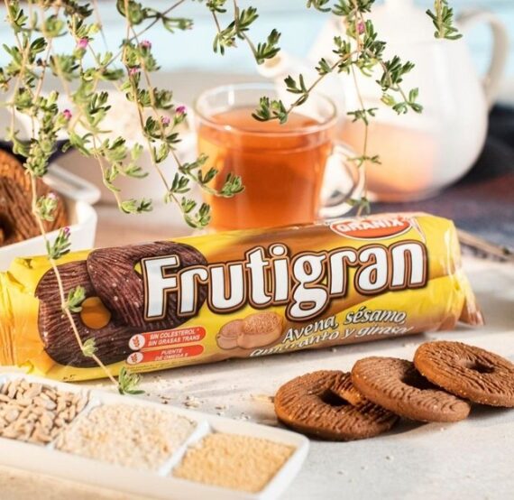 Galletitas Frutigran Avena, Sesamo, Amaranto y Girasol granix 175gr