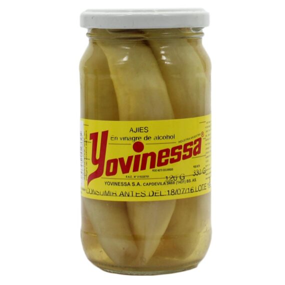 Ajies en Vinagre x 330g Yovinessa (B)