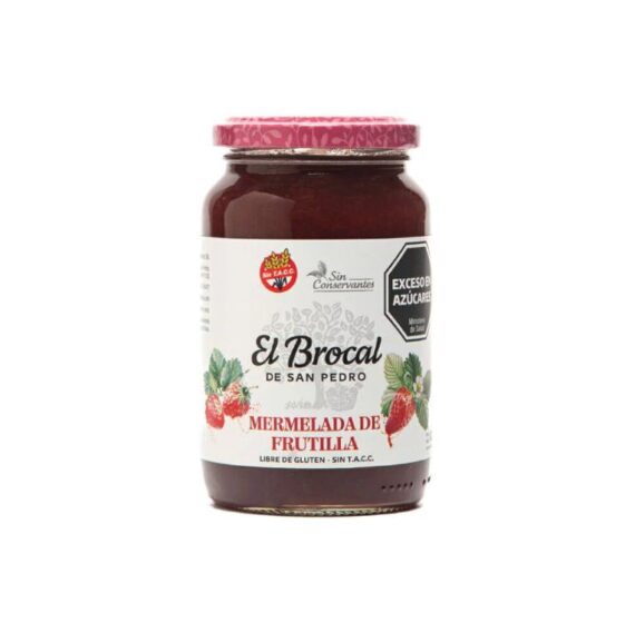 Mermelada Tradicional de Frutilla x 420gr El Brocal