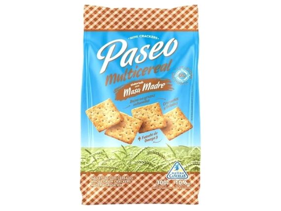 Mini Crackers Multicereal x 300gr Paseo