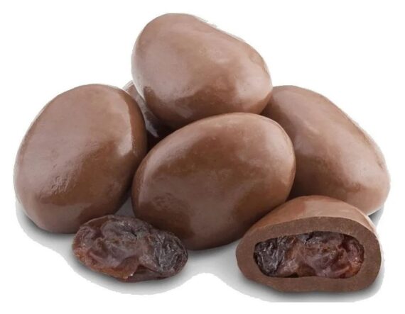 Pasas de Uva Cubiertas en Chocolate x 100gr