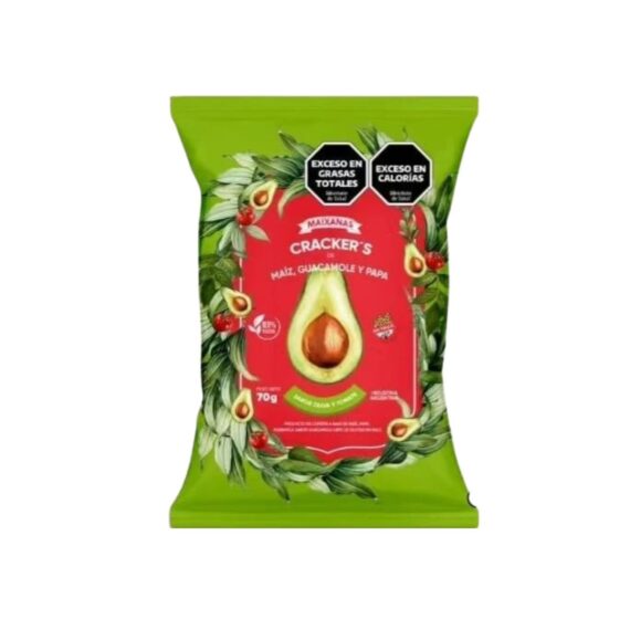 Crackers Guacamole x 70gr Maixanas