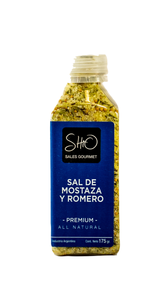 Sal de Romero y Mostaza x 236Gr Shio Gourmet