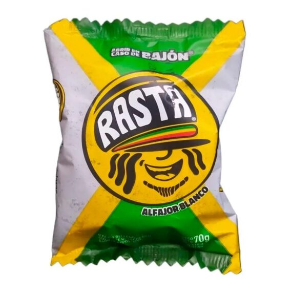 Alfajor Blanco x 70gr Rasta