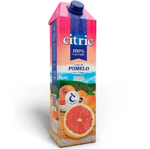 Jugo de Pomelo 100% Exprimido 1L Citric