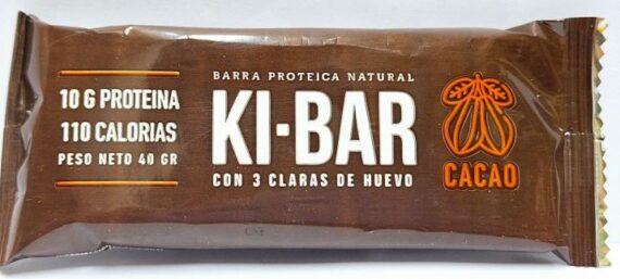 Barrita Proteica Sabor Cacao x 40gr Ki-Bar
