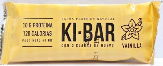 Barrita Proteica Sabor Vainilla x 40gr Ki-Bar