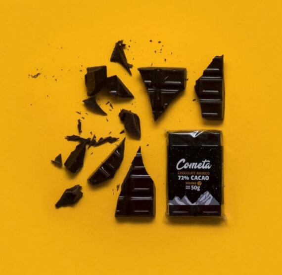 Chocolate Amargo 72% Cacao x 50gr Cometa