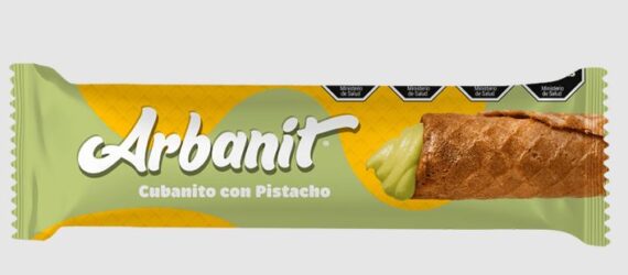 Cubanitos con Pistacho 26gr Arbanit