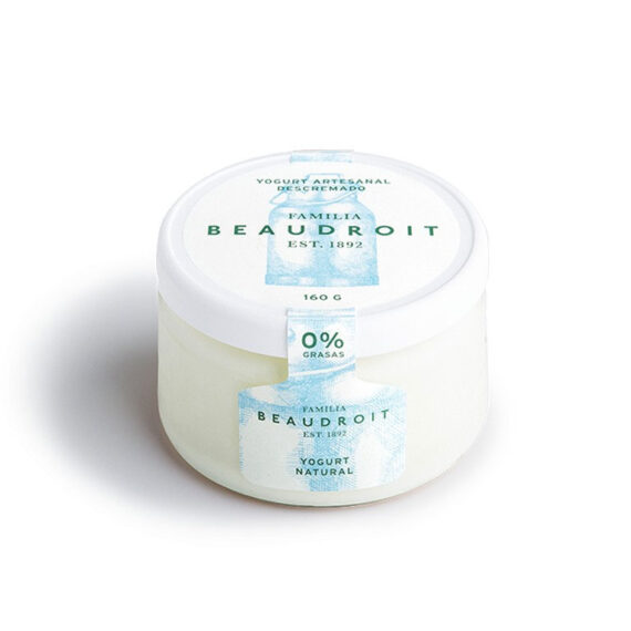 Beaudroit yogurt descremado natural x 160 gr - Imagen 2