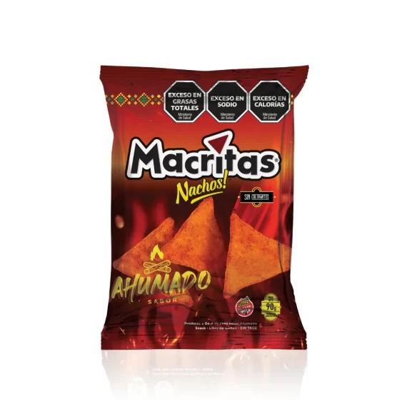 Nachos ahumados x 90 gr. Macritas