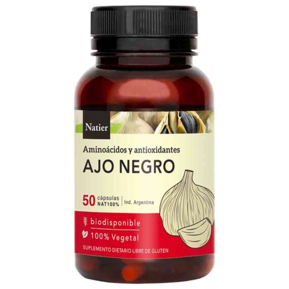 Capsulas de Ajo Negro x 50 Natier